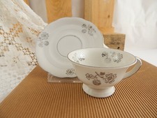 Antique Rare Lot Café' Porcelaine Argent Mitterteich Bavaria US Zone Ans '40