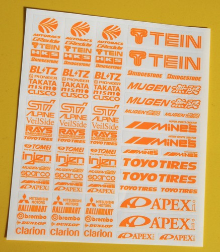 Autocollants logos sponsor - logos,
