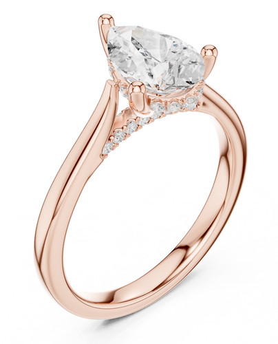 Bague couronne haute