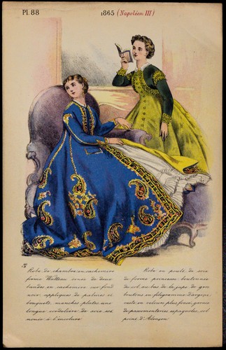 1900ca mode des années 1865 - -,