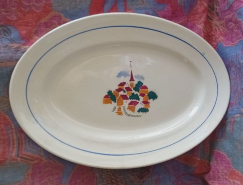 Plat ovale faïence kg - ovale,