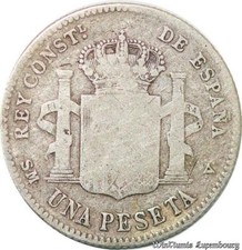 C0865 Spain Peseta Alfonso