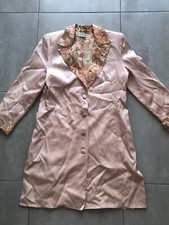 70s Rose Vintage Coat With Floral Design, Bernard Danae