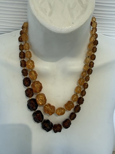 Collier fantaisie double rang - double,