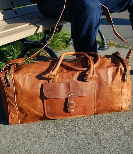 Nouveau sac cuir voyage - cuir,