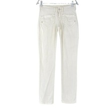 Jeans Slim Fit Blanc Vintage