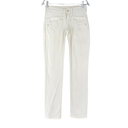 Jeans slim fit blanc - jeans,