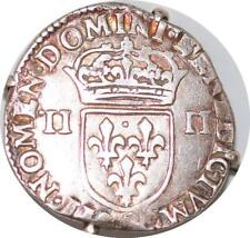 S3719 Rare Henri IV quart d'Ã©cu 1/4 Ecu 1604 Argent Silver - Faire Offre