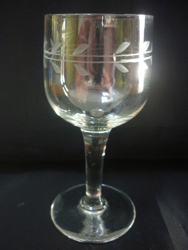 Verre table ancien - verre,