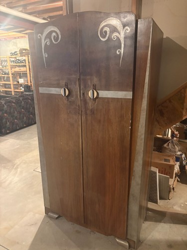Vintage art deco - art, double-door