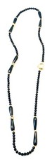 Collier Onyx Facettes