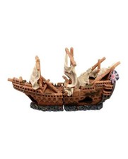 Déco Aquarium Bateau Galion