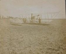 WW1  Aviation Biplan Farman  Photo Stéréo  Grande Guerre  Avion