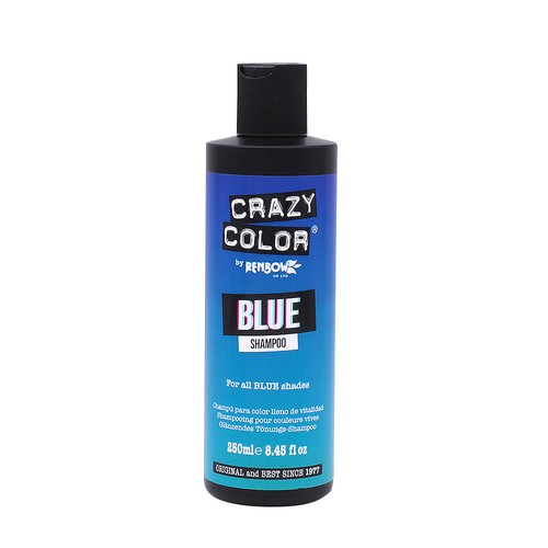 Crazy color shampoo blue 250ml - color,