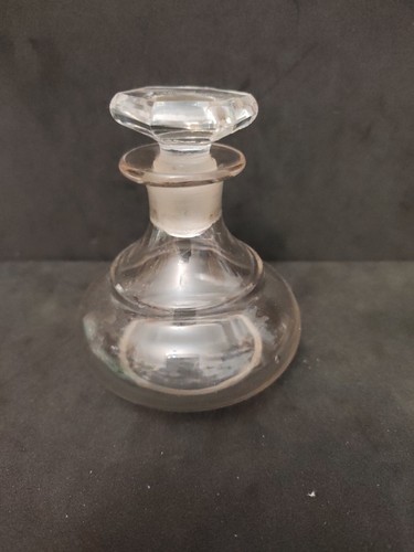 Fiole flacon ancien verre - flacon, en
