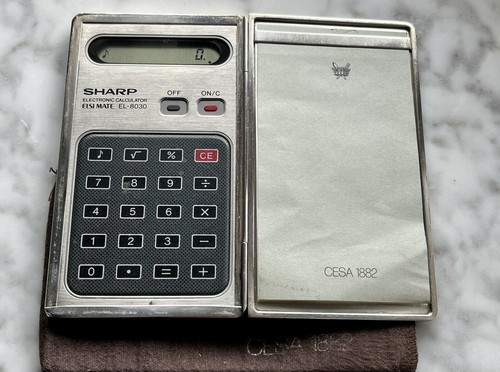 Sharp 8030 calculator 925 - el-8030,