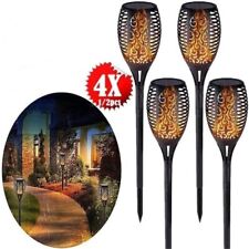 Lot de 4 Torches Solaire