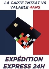 Carte TNTSAT Officielle Neuve - Satellite Astra 19.2 - Durée 4 Ans PC7 2025