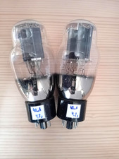 2 x 6S4S (6C4C) 6B4G paire de tubes noirs assortis solides Svetlana 77' NEUF NOS