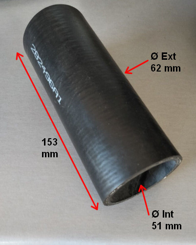 282496a1 cnh durite flexible - durite,