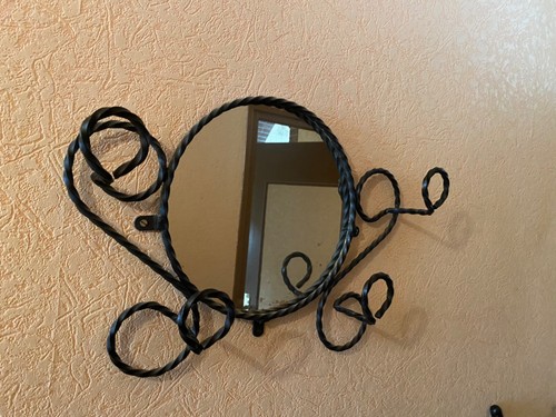 Ancien porte manteau - porte, fer