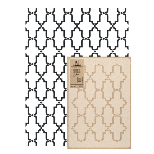 Marocain pochoir plastique - pochoir,