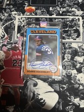 Dennis Eckersley Auto On Card Héritage Baseball 2024