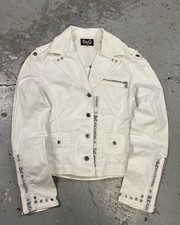 AW2004 Dolce & Gabbana Cargo White Jacket (S/M)