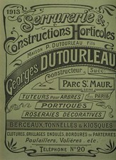 Catalogue Dutourleau 1913