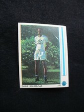 BOUBACAR  OM MARSEILLE  N° 195  FOOTBALL 78 GLOWACKI image sticker panini 1978