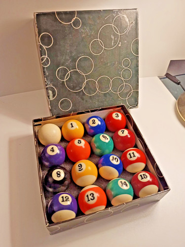 Boules billard américain - de,