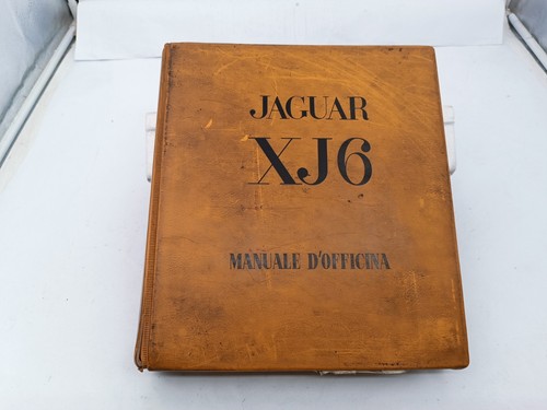 Manuel atelier jaguar - manuel, xj6