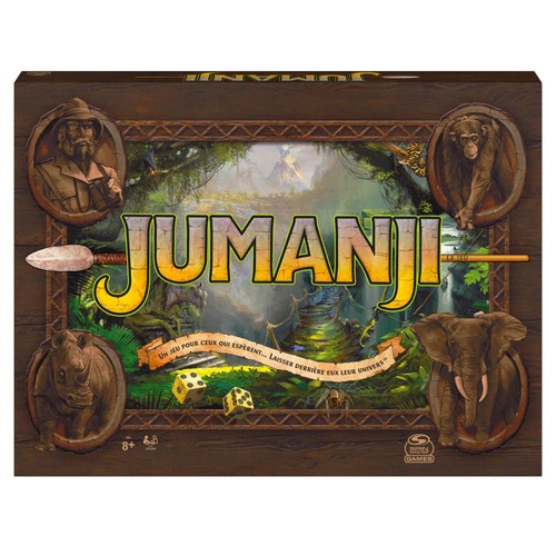 Jeu société jumanji retro - jeu,