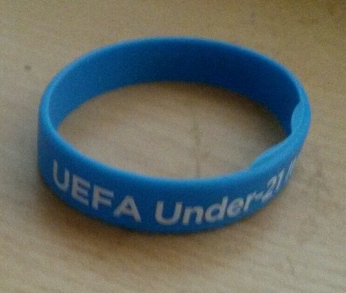 Bracelet caoutchouc uefa euro - bracelet,