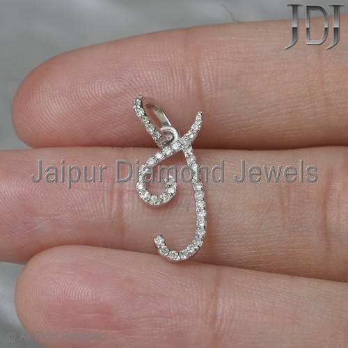 Solide 18k blanc - blanc, pendentif