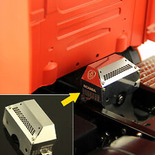 Pour Tamiya Scania 1/14 RC Tractor Truck Metal Gearbox Cover Hood Upgrade Parts