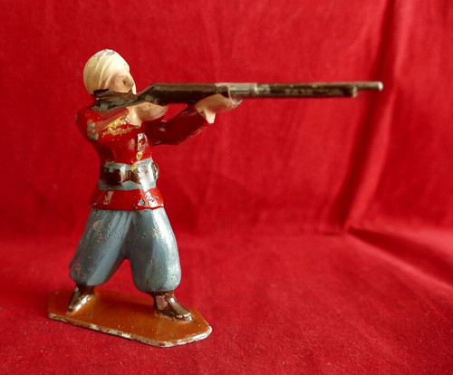 Soldat plomb creux spahi - soldat,