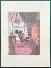 ILLUSTRATION COULEURS LEO LELEE tirée à 500 ex. : GARDIAN, CAMARGUE, PROVENCE