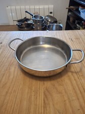 Poêle sauteuse inox 18-10