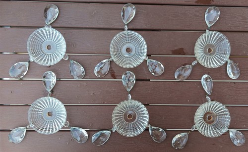 Coupelles bobeches verre - bobeches,