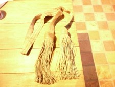 echarpe pompons canetille de