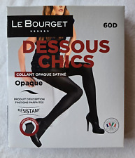 Collant résistant noir 60D dessous chic Le Bourget