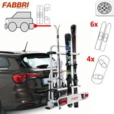 Porte-skis sur attelage FABBRI