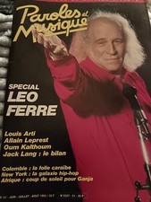 Leo Ferré revue Paroles et
