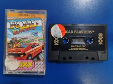 Road Blasters - Crystal Vitrine Box euro - Amstrad CPC 464 664 6128 - Kixx