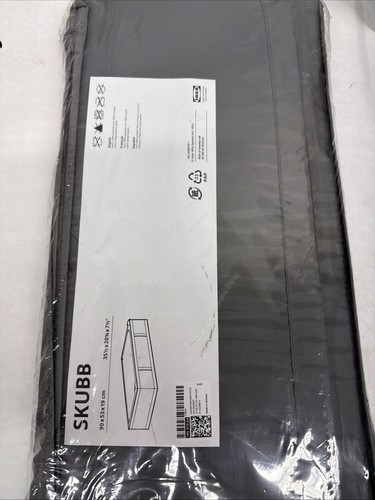 Ikea skubb storage case dark - case,