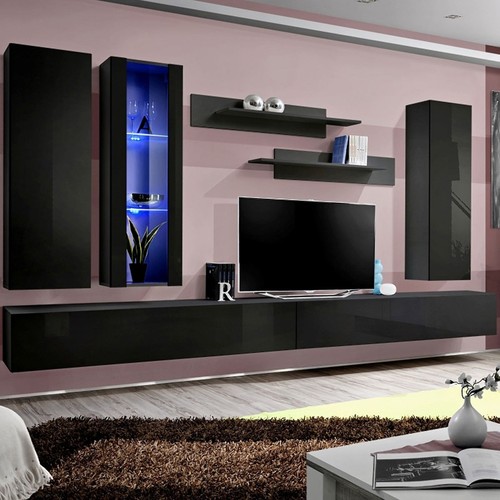Ensemble meuble mural fly - meuble,