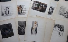 BOCCACE-LE DÉCAMÉRON-CURIOSA-1950-ILLUSTRÉ par RAOUL SERRES + SUITE REFUSÉE