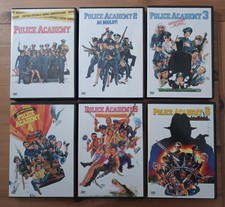 POLICE ACADEMY 1 2 3 4 5 6 - Films DVD - comme NEUF