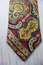 Iceberg 100% en Soie Noeu Cravate Made IN Italy Vintage Classique